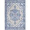 Homeroots 4 x 6 ft. Gray & Blue Persian Medallion Area Rug 385832 - alternate 2